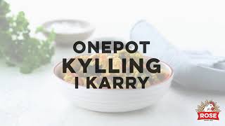 Opskrift One Pot kylling i karry [upl. by Aihsenak]