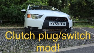 Mitsubishi Colt CZTRalliart Clutch Plug Mod [upl. by Ynetruoc]