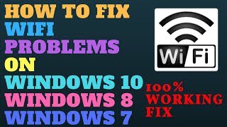 How to Fix WiFi Problems on Windows 10 [upl. by Itnuahsa]