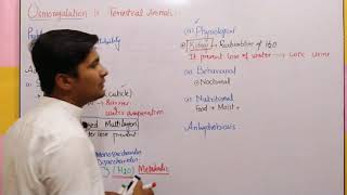 osmoregulation in terrestrial animals class 12 Biology  Osmoregulation in animals [upl. by Keare]