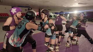 ROLLER DERBY Skate Fast Hit Hard a documentary [upl. by Balkin]