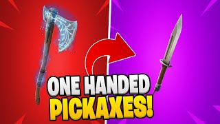 The SWEATIEST One Handed Pickaxes in Fortnite [upl. by Mehala]