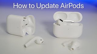 How To Update AirPods AirPods Pro firmware  Software Update Guide [upl. by Schrader]