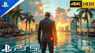 MIAMI PS5 Immersive ULTRA Realistic Graphics Gameplay 4K60FPS Hitman 2 [upl. by Katerine]