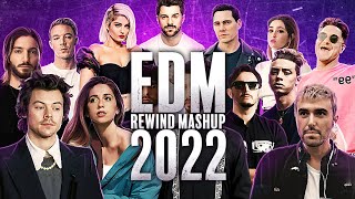 EDM REWIND 2022  Best of EDM Megamashup Mix 2022  by Daveepa [upl. by Elcarim]