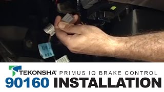 Installing The Tekonsha Primus IQ Brake Control 90160 [upl. by Tyrus]