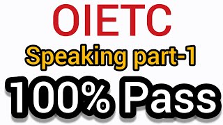 OIETC Speaking Part1  100 common Questions  Banglay OIETC 2023  ELLT speaking [upl. by Ahsikit]