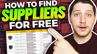 How to Easily Find Wholesale amp Dropshipping Suppliers for FREE 5 Methods [upl. by Joann]