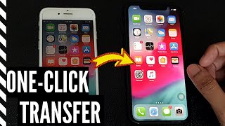 How to Transfer Data from old iPhone to new iPhone without using iCloud Wirelessly [upl. by Apilef219]