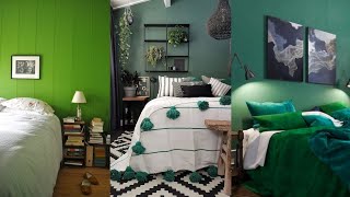 Green Bedroom Design Ideas Stunning Green Bedroom Inspiration [upl. by Aneleiram816]