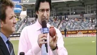 Wasim Akram Coaching How to Swing the Ball as a Fast Bowler [upl. by Sivrep]