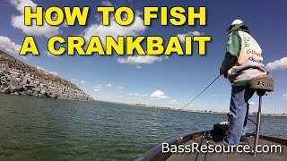 How To Fish Crankbaits for Monster Bass  Bass Fishing Techniques [upl. by Alyose]