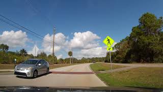 Driving through Rotonda West Florida [upl. by Hcaz]