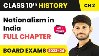 Nationalism in India Full Chapter Class 10 History  CBSE History Class 10 Chapter 2 202223 [upl. by Nairolf]