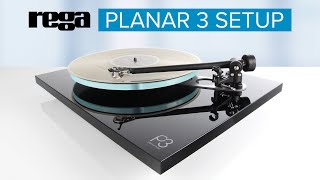 Rega Planar 3 Turntable Setup [upl. by Ramel]