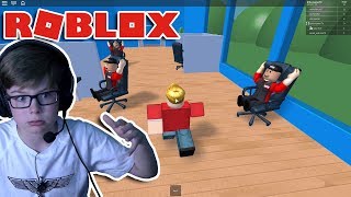 ETHAN GAMER ESCAPES ROBLOX HQ [upl. by Reniar154]