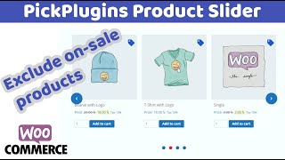 PickPlugins Product Slider  Exclude on sale products [upl. by Niela]