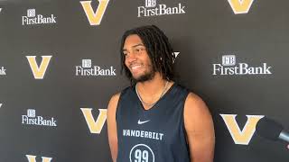 Devin McGlockton on the transition to Vanderbilt [upl. by Noneek]