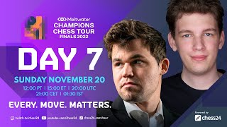 Champions Chess Tour Finals  Day 7  Commentary by David Jovanka amp Kaja [upl. by Pare]