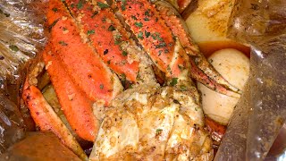 HOW TO MAKE A SEAFOOD BOIL IN THE OVEN🔥 • Introducing CANNON’S CAJUN SAUCE 🌶 [upl. by Aryhs]