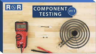 Appliance Component Testing  Part 1  Repair and Replace [upl. by Yanal]