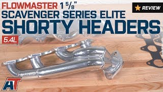 20042010 F150 Flowmaster 158quot Scavenger Series Elite Shorty Headers 54L Review [upl. by Revned]