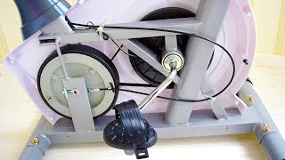 How Does a Magnetic Resistance Exercise Bike Work Exercise Bike Disassembly [upl. by Lurleen582]