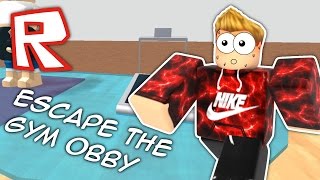 ESCAPE THE GYM OBBY  Roblox [upl. by Esli754]