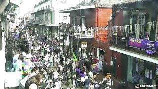 EarthCam Live Mardi Gras in New Orleans [upl. by Reta]