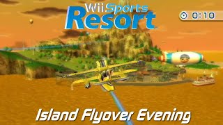 Wii Sports Resort  Air Sports Island Flyover All 80 i Points Evening [upl. by Nagem854]