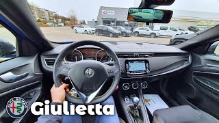 New Alfa Romeo Giulietta 2021 Test Drive Review POV [upl. by Duvall430]