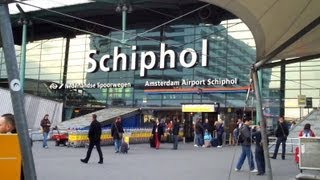 Schiphol Airport Train to Amsterdam Centraal [upl. by Colby784]