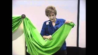 NoSewing Window Treatment Curtain demo [upl. by Ambrose321]