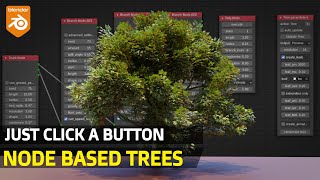 Tutorial Blender MTree Node Addon  Fast Trees [upl. by Nitsur]