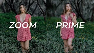 Zoom VS Prime Lenses  Which Should You Get [upl. by Nyliac]