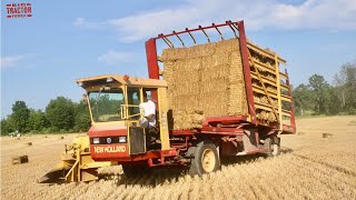 NEW HOLLAND Automatic Bale Wagon [upl. by Egon]