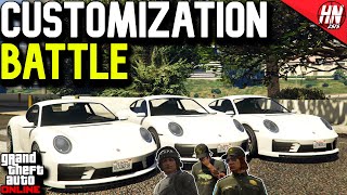 Pfister Comet S2 Customization Battle  GTA Online [upl. by Zabrine469]