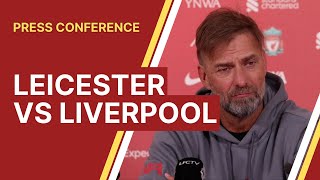 Leicester vs Liverpool  Jurgen Klopp Press Conference [upl. by Annaik311]