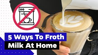 How To Froth Milk At Home Best Milk Frothers Review [upl. by Irollam848]