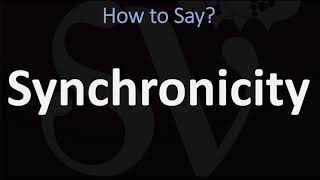 How to Pronounce Synchronicity CORRECTLY [upl. by Seravat]