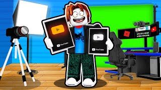 BECOMING THE MOST FAMOUS YOUTUBER IN ROBLOX [upl. by August]