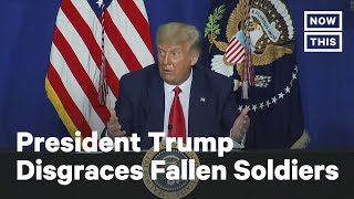 Trump Calls Fallen US Troops Losers and Suckers  NowThis [upl. by Antonino]