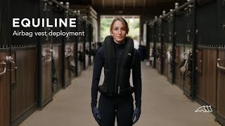 EQUILINE AIRBAG VEST  Deployment [upl. by Cairistiona236]