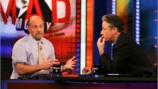 Jim Cramer Fighting Jon Stewart [upl. by Ixela]