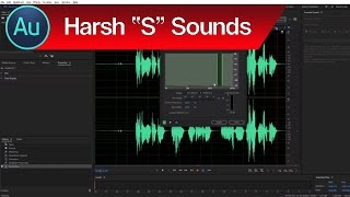 How to Remove Sibilance in Audition – Reduce Harsh “S” Sounds with the Audition De Esser [upl. by Adirem]