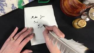 How to Make a Quill at Home [upl. by Reviel]