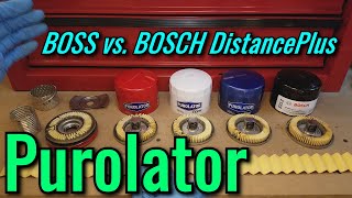 Purolator Oil Filters Cut Open  vs BOSCHFRAM [upl. by Aramen618]