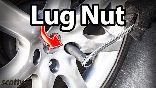 How to Remove a Stuck Lug Nut on Your Car [upl. by Narcis]