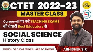 CTET 202223 Master Class for History SST by Abhishek Sir  Lets LEARN [upl. by Nelleyram]