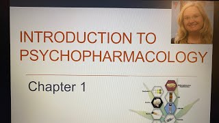 Psychopharmacology Ch1 Short Lecture [upl. by Naveb303]